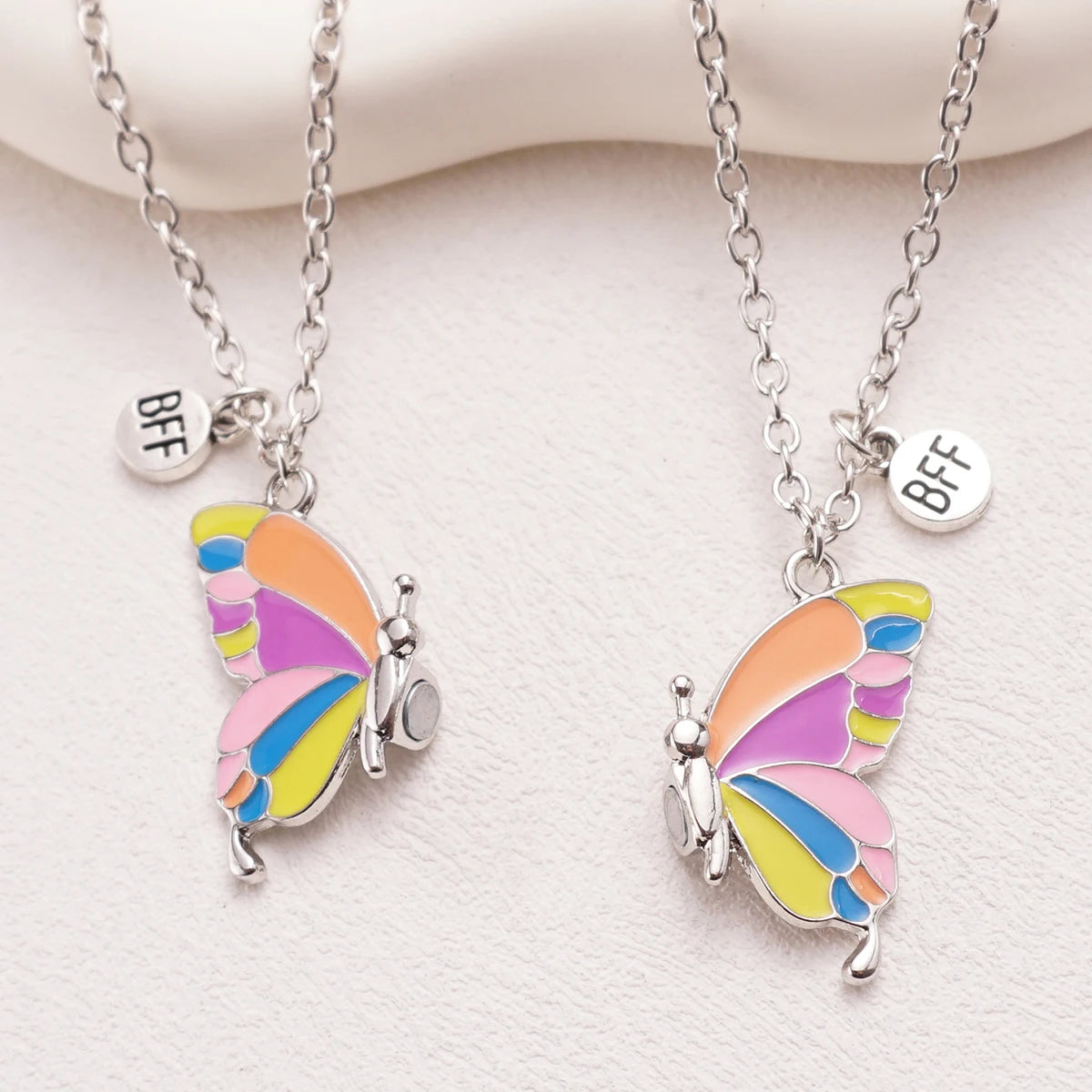 Best Friends Pendant Necklace For Woman Magnetic Adjustable