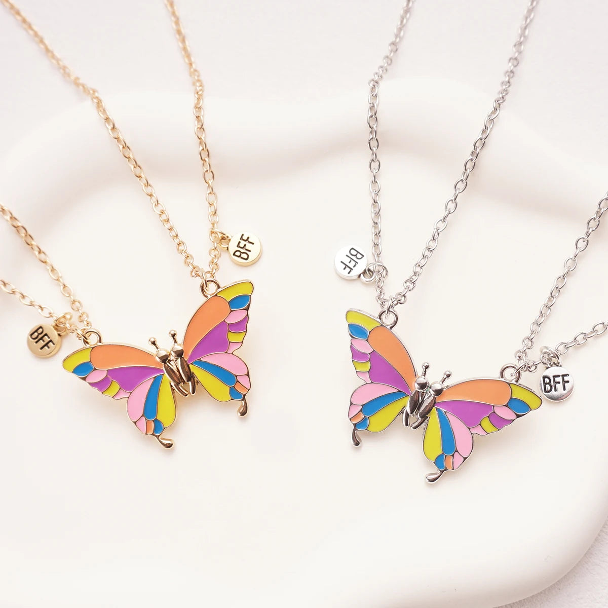 Best Friends Pendant Necklace For Woman Magnetic Adjustable