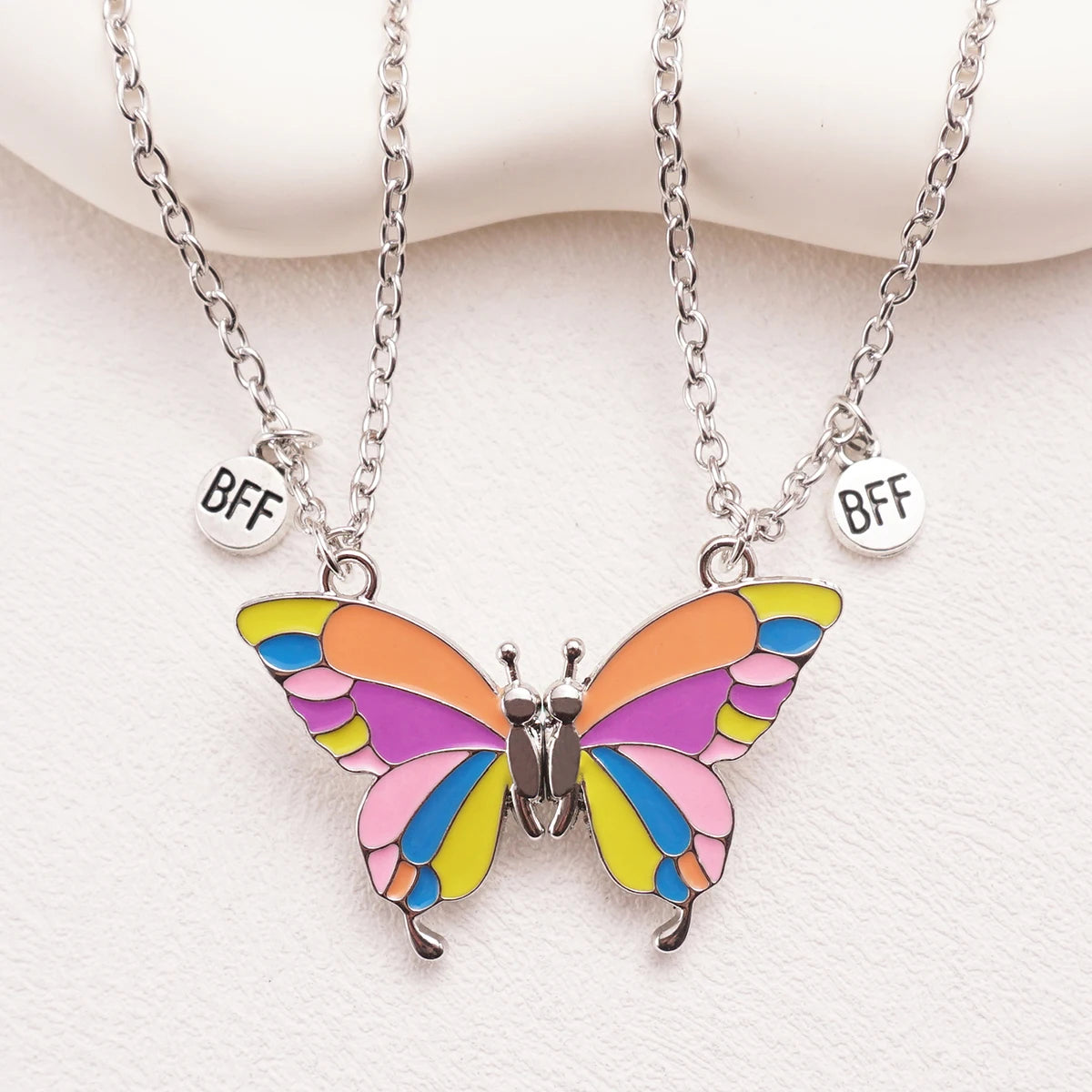Best Friends Pendant Necklace For Woman Magnetic Adjustable